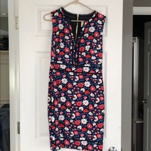 Kate Spade Floral Dress - Red, White, Blue